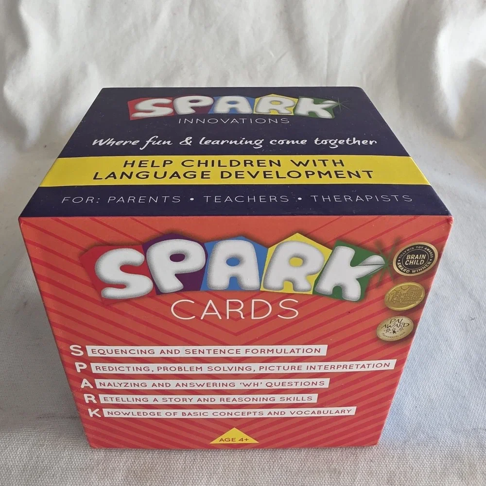 SPARK Cards SLP Sequencing Picture 48 Cards Language Improvement. New Open Box